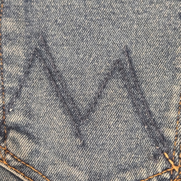 Candice/MOTHER High Waisted Looker Crop Blue Jeans Sz 27 - Picture 7 of 14